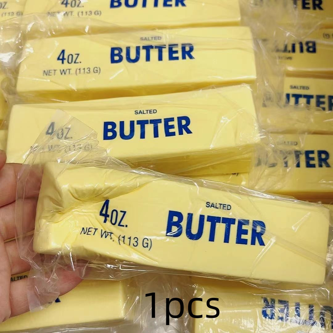 Wet Soft Butter Strip Slow Rebound Squeezing Toy Decompression Model