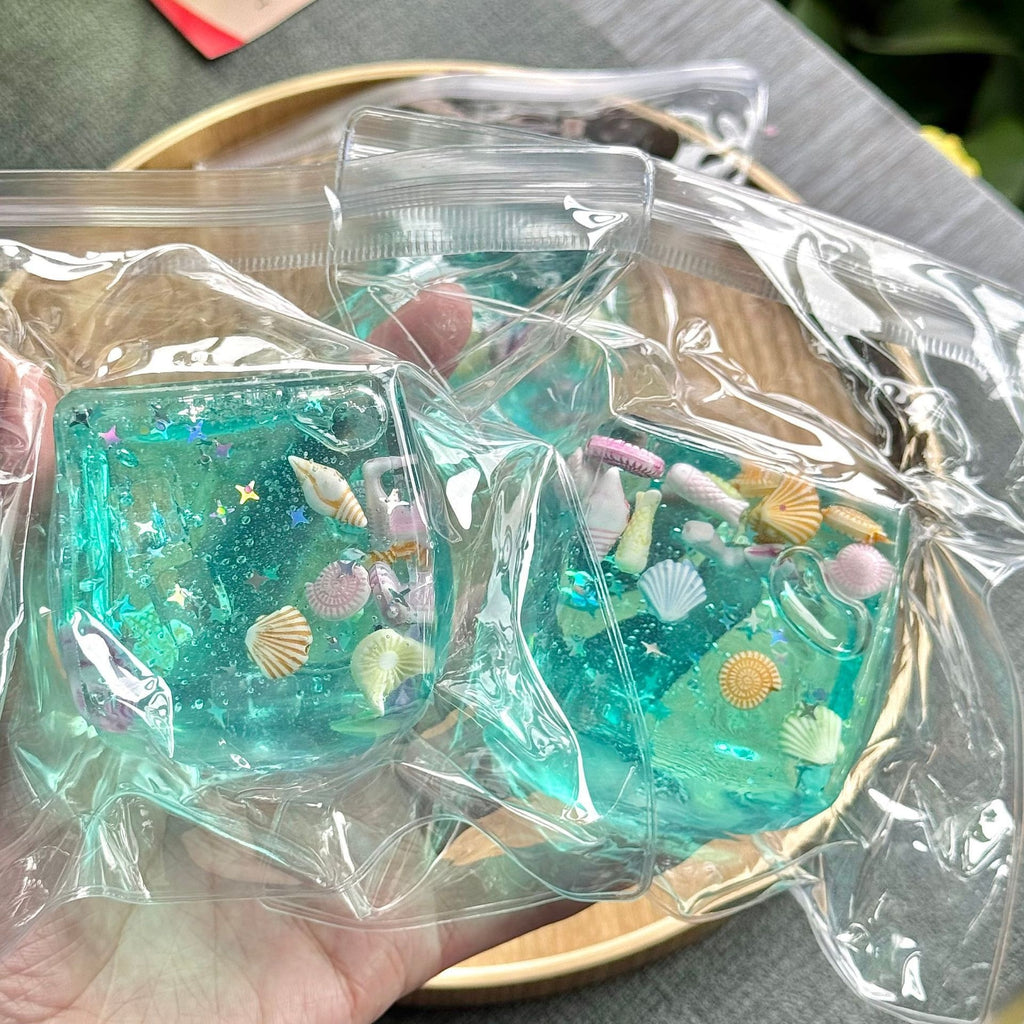 3D Cartoon Stress-relief Simulation Cube Squeeze Toy